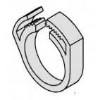 Hose Clamp - Hollymatic Grinder